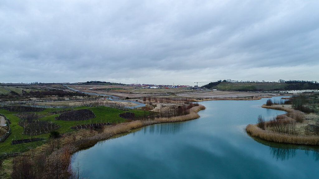Hybrid-SAF-installation-Ebbsfleet-Castle-Valley-Development-wastewater-treatment-solution