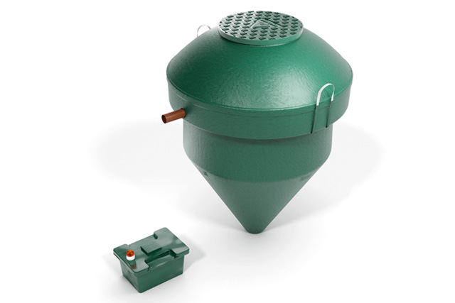 Diamond sewage treatment off mains drainage